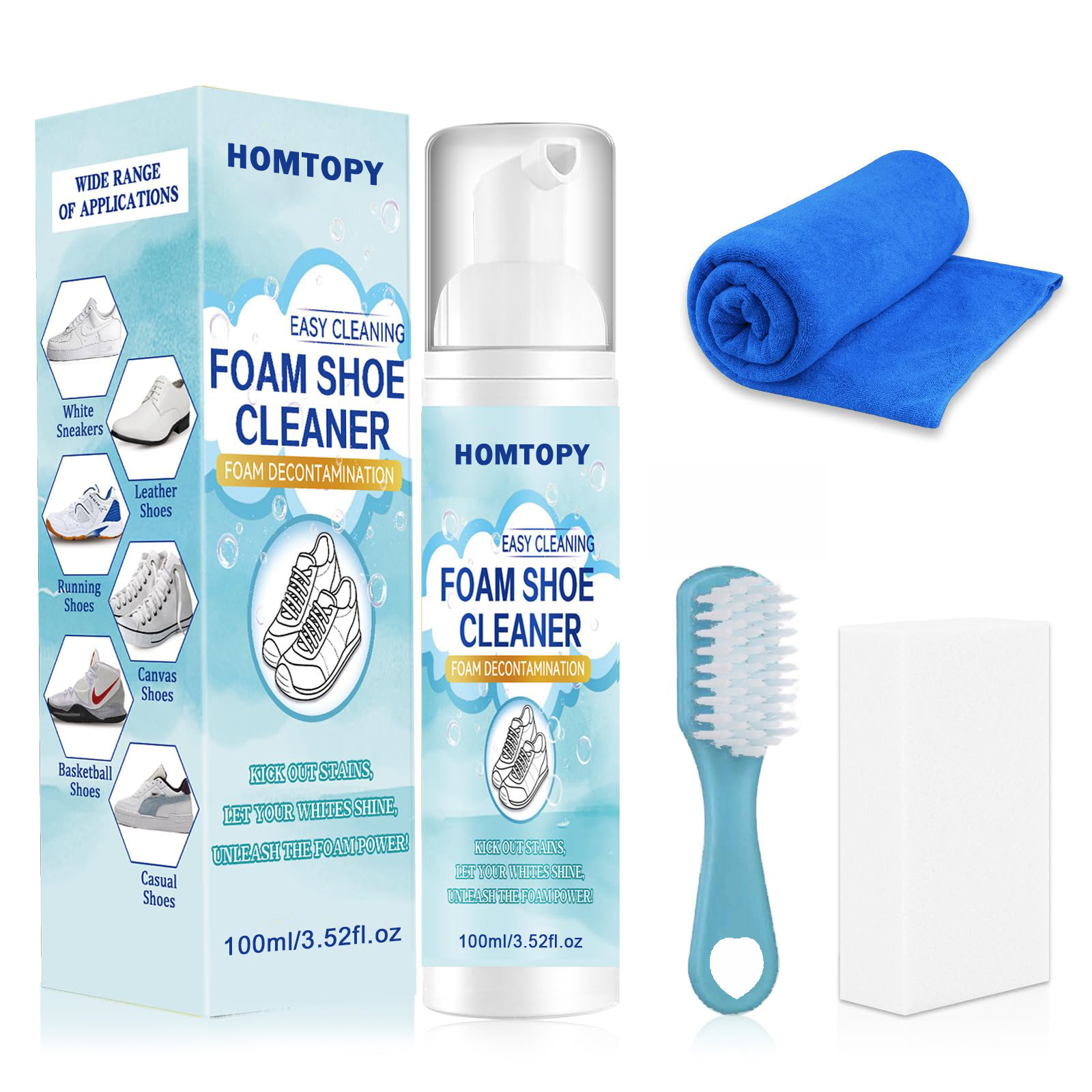Sneaker Cleaning Kit - 신발 청소 키트, 운동화 클리너는 먼지와