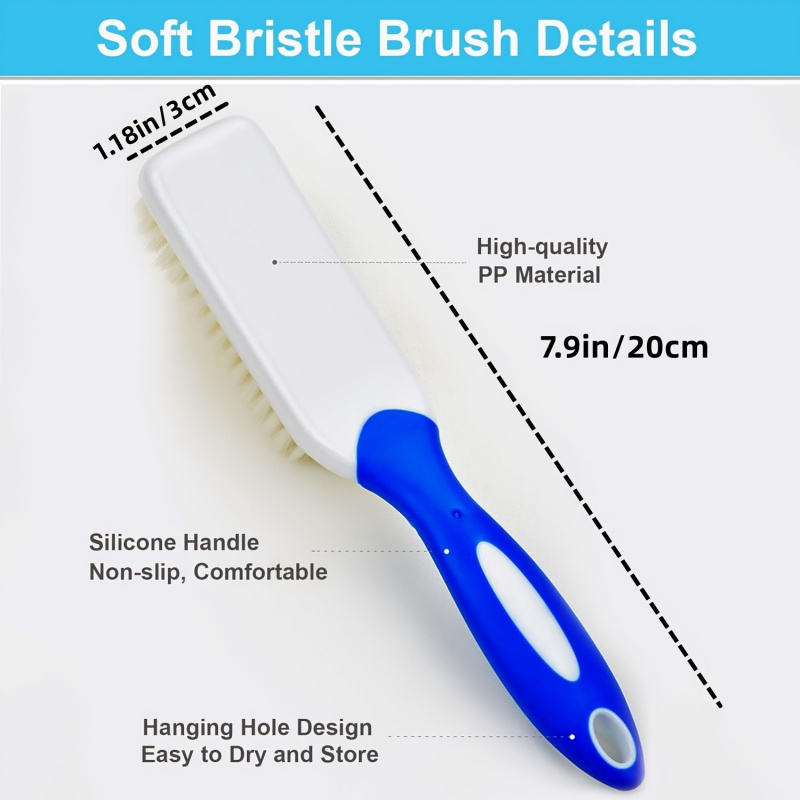 3Pcs 긴 손잡이 울트라 소프트 브리슬 청소 브러시  - Sneaker Cleaning Kit 리뷰 및 가격
