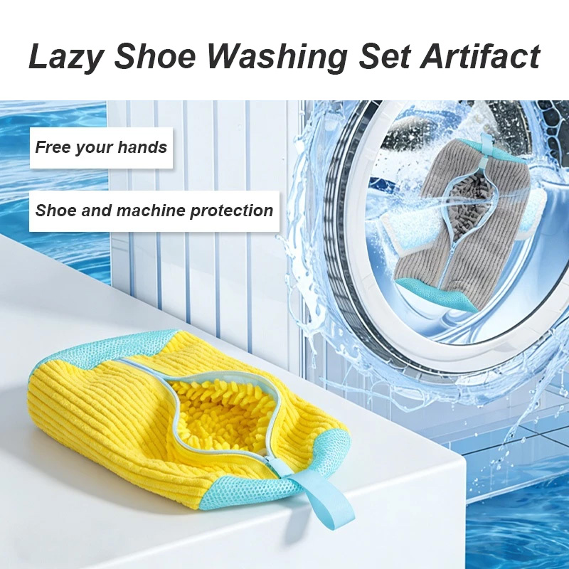 1PC 신발 세탁기용 세탁망, 푹신한 섬유질 패딩 메쉬 - Sneaker Cleaning Kit 리뷰 및 가격